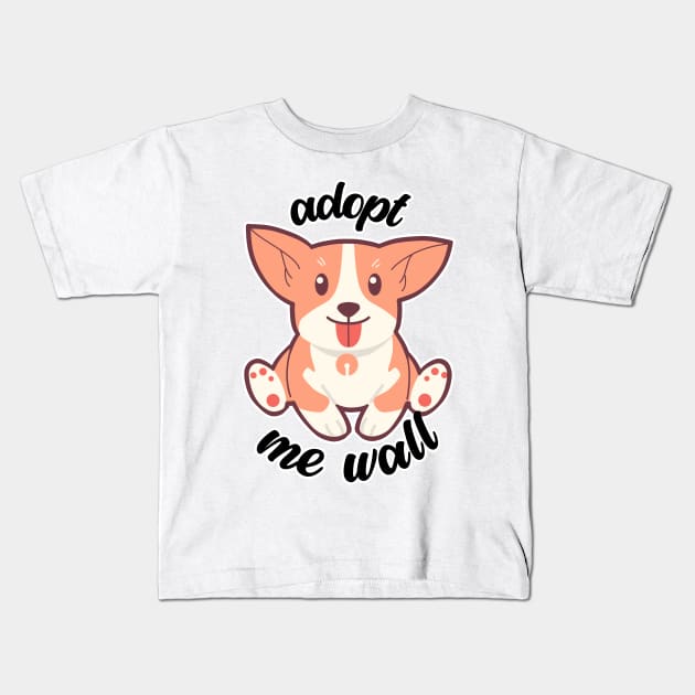 Adopt Me Wall Kids T-Shirt by nextneveldesign